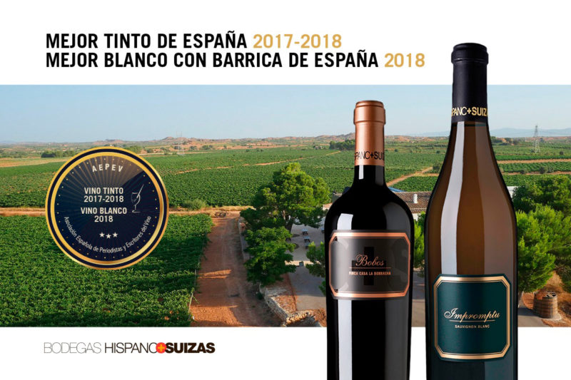 Dos vinos de H+S, los mejores de España en su categoría para la asociación de críticos